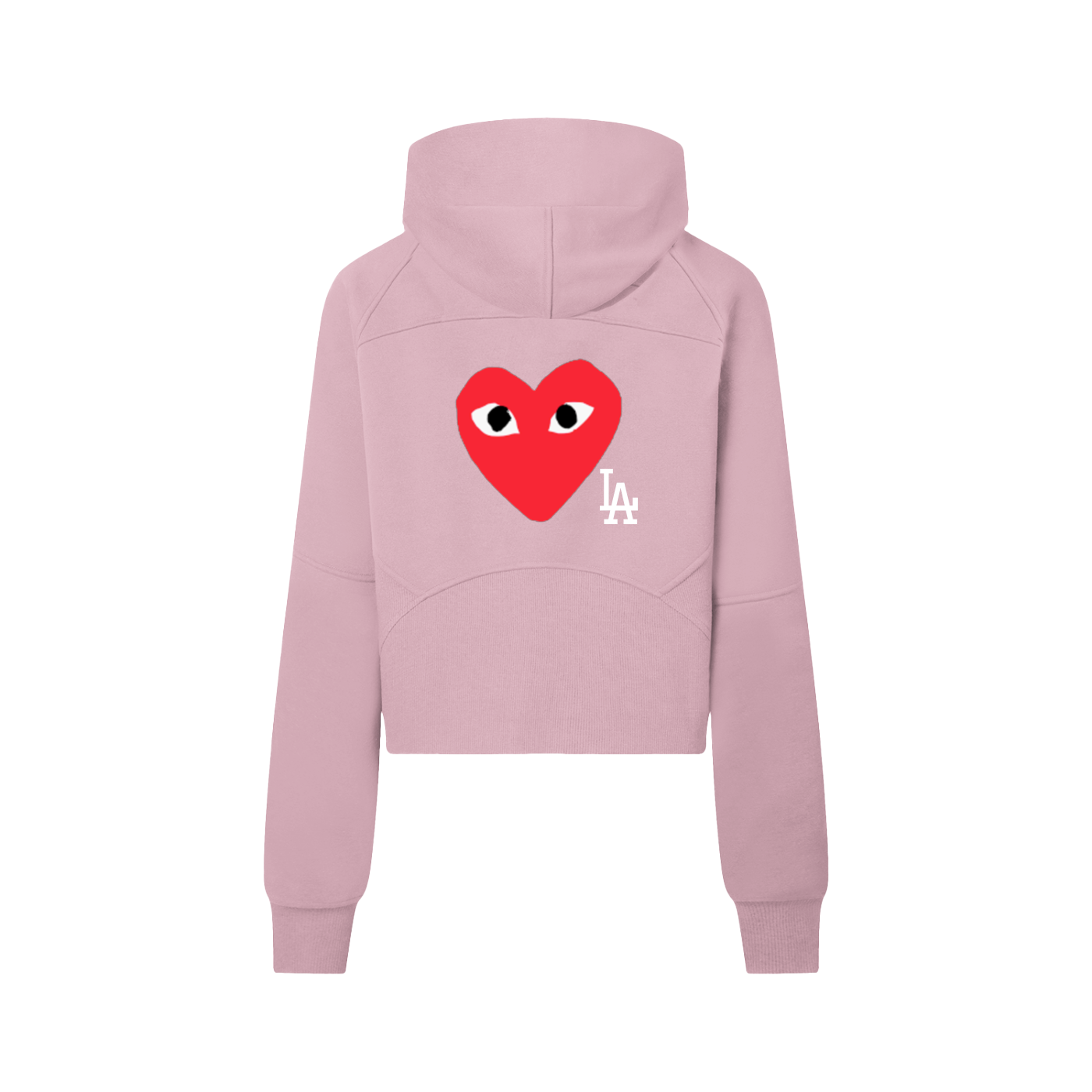 Cropped Half-Zip Hoodie