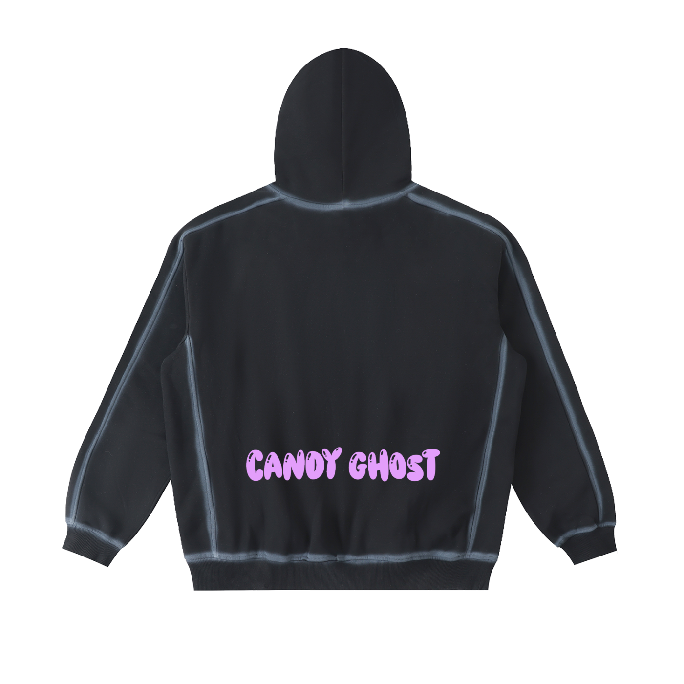 Basic Ghost Sun-Faded Fleece Hoodie